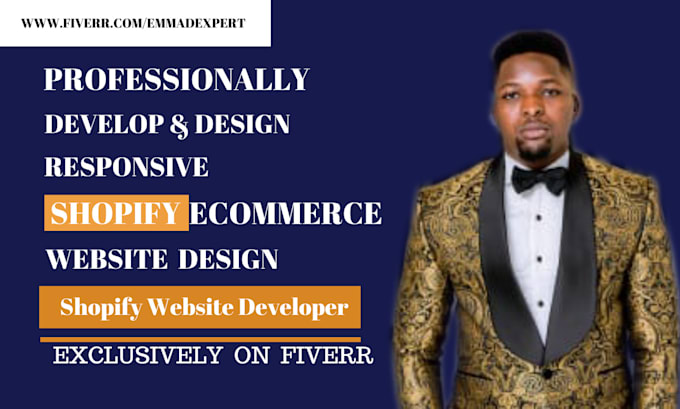 build professional shopify website, shopify store or dropshipping
