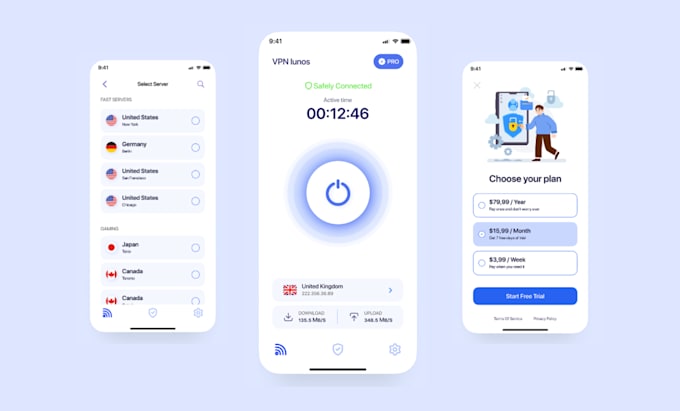 develop android VPN app with admob ads and in app purchases