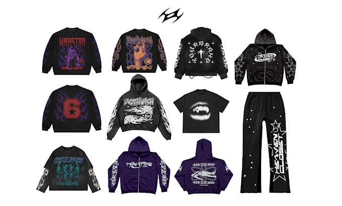 make graphic design for clothing brand