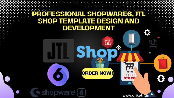 Do professional shopware6 jtl shop template design and development by Do professional shopware6 jtl shop template design and development by