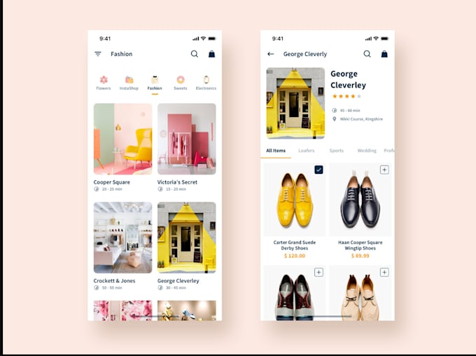 develop a multivendor marketplace app, ecommerce app, listing app, service app