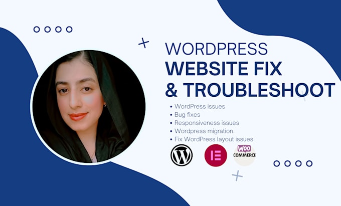 troubleshoot or fix any issue on wordpress site