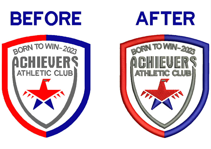 do embroidery digitizing logo into dst,pes, 3d puff in 2 hr,