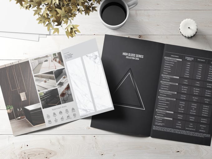 modify your company catalog, leaflet, and brochure