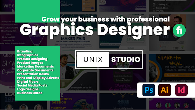 create eye catchy poster design