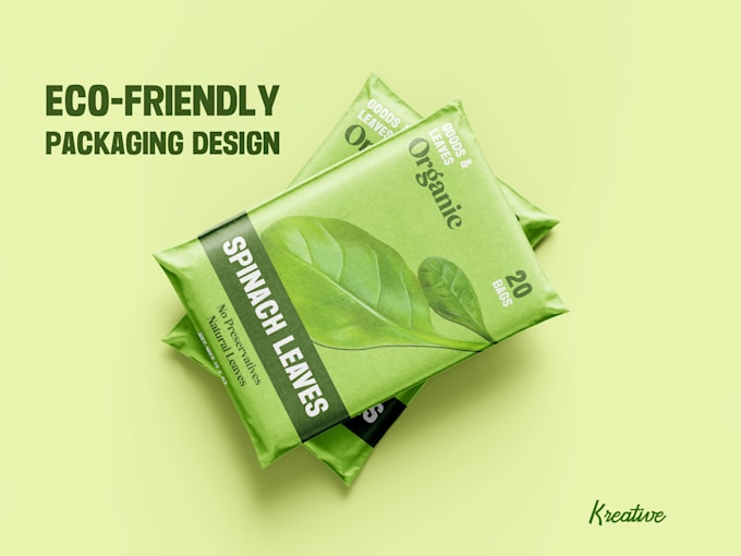 create eco friendly packaging design