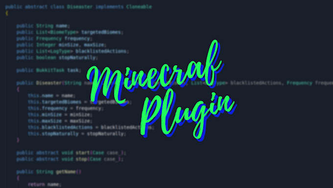 Code your minecraft plugin by Xorrad | Fiverr