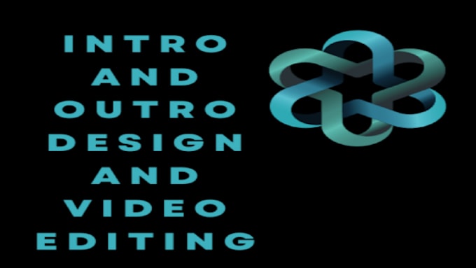 intro and outro design and video editing