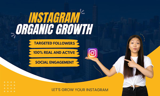 manage instagram marketing to grow and promote organic followers engagement
