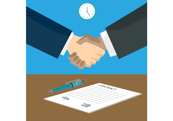 write, review legal contracts and agreements