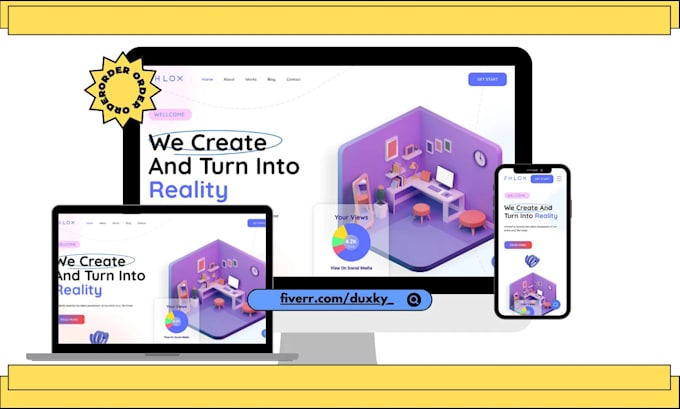 desing an ecommerce website for you on 10web