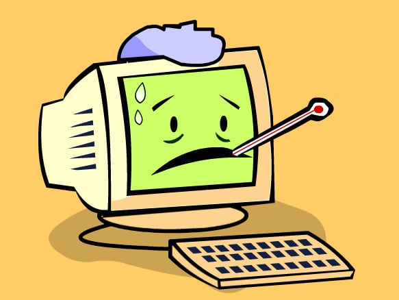 clean your computer and remove viruses