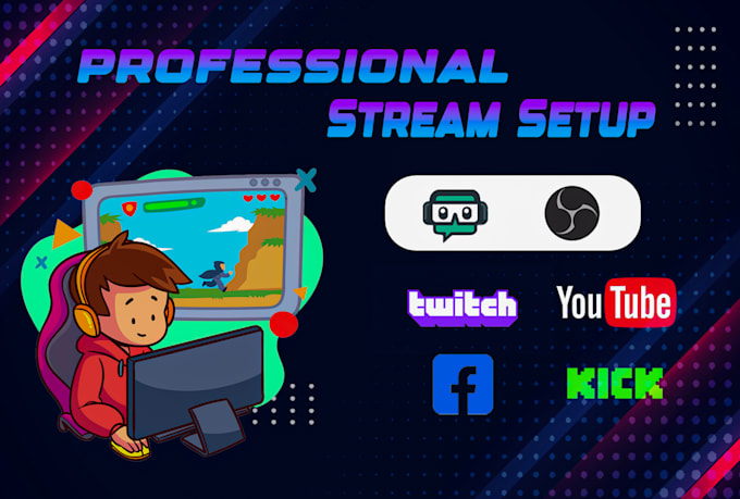 View of Setup & Installation for Streamers | Upwork