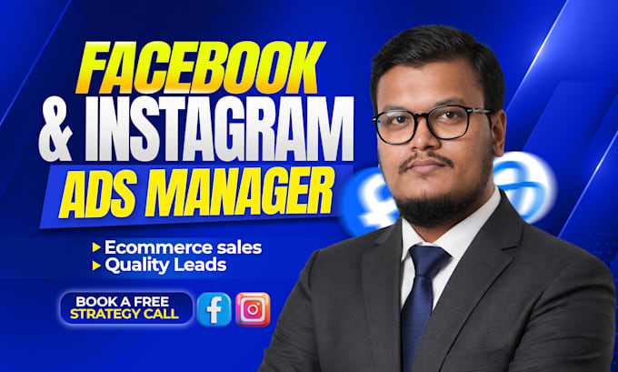 set up facebook ads and fb marketing instagram ads for leads or sales