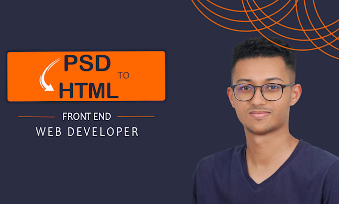 Convert psd , figma to html or react website by Spases13 | Fiverr