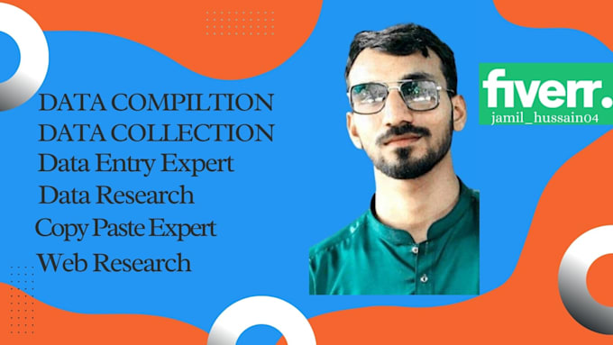do perfect data entry, copy paste and web research expert