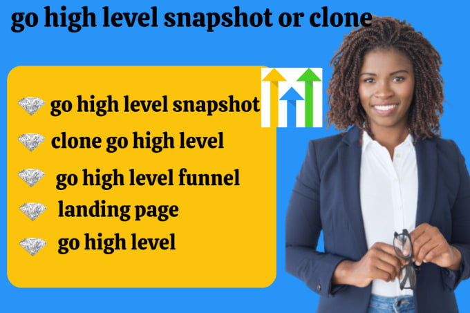 Clone or snapshot go high level landing page and go high level funnel