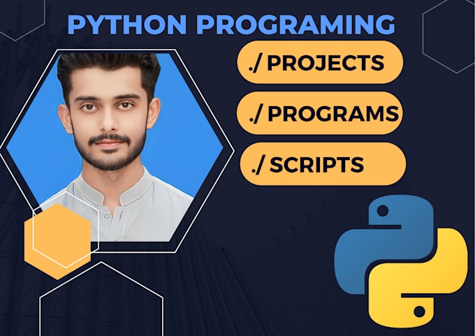 Create python projects, program, and script by Abdulmoizrao367 | Fiverr