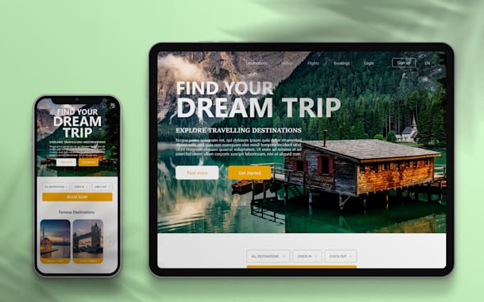 Do ui ux mobile app and website design in adobe xd by Uzairrizwanrizw ...