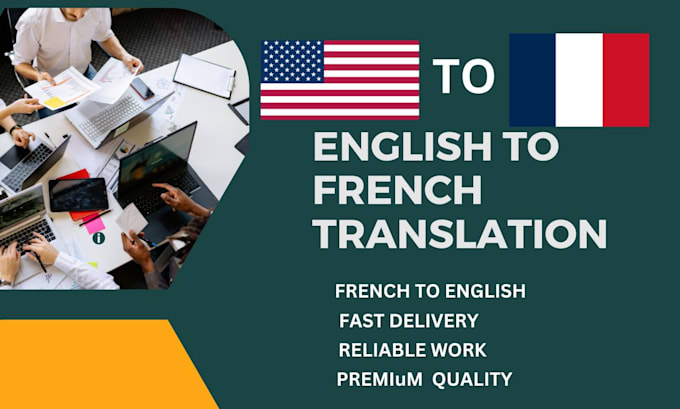 Manually translate english into french perfectly
