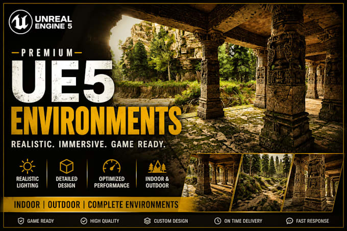 make your game level and environment