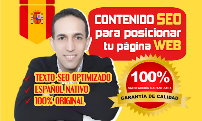 provide website copy and SEO service in spanish
