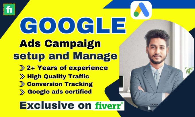 I will setup google ads adwords PPC campaign for increase sell