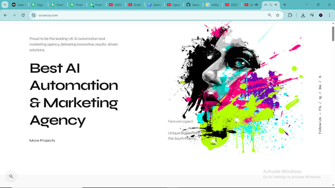 create expert responsive frontend UI UX design