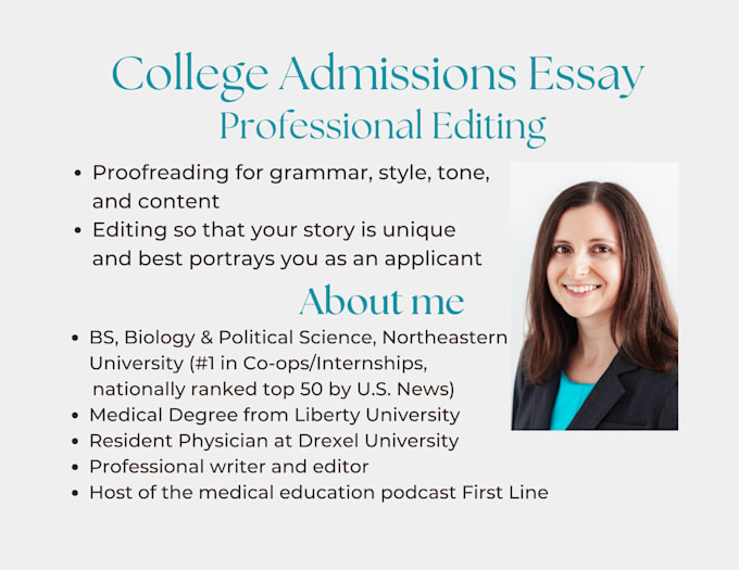 edit your common app essay or personal statement for college