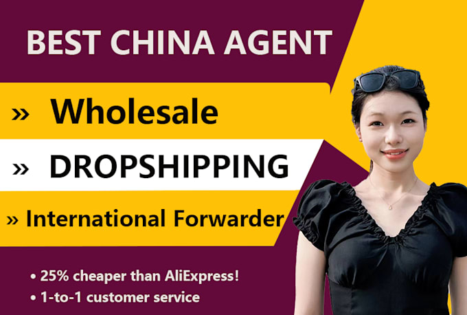 be your china sourcing agent, dropshipping supplier, buy any products