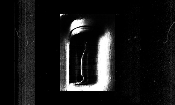 create dark monochrome artwork