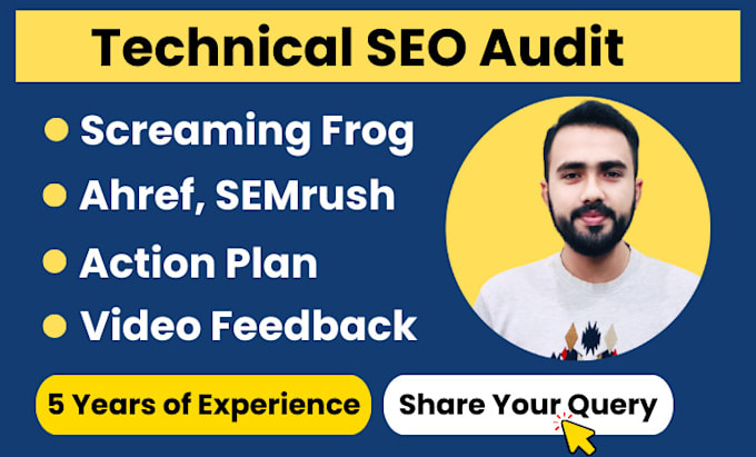 do screaming frog technical SEO audit, and analysis using semrush