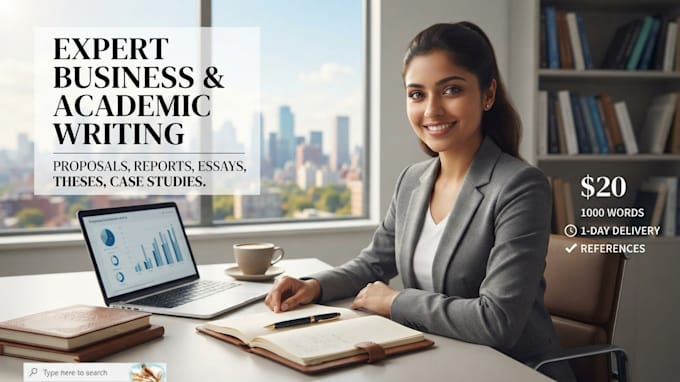 be your business studies tutor and mentor for research, reports and presentation