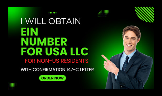 get your ein number for llc or sole US and non US residents