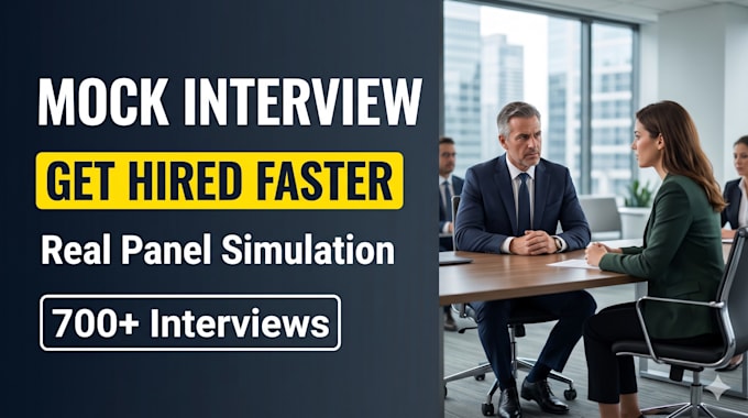 conduct project manager mock interview and help you get hired