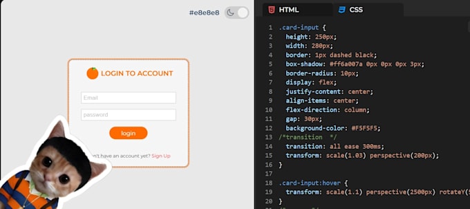 Create a beautiful and responsive website with html and css by ...