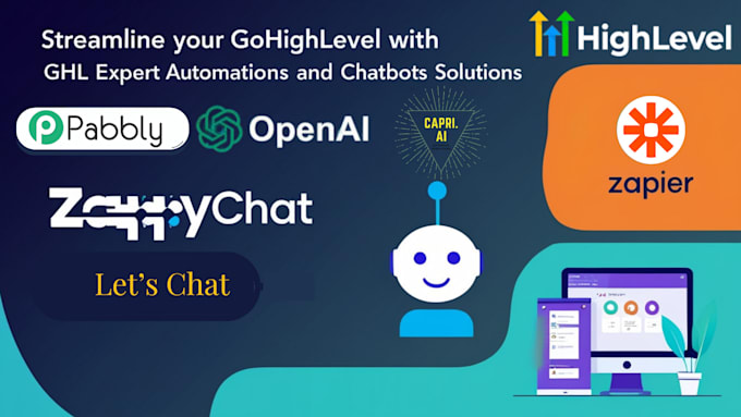 be your ghl expert for automation, ghl zappychat, openai, ghl chatbots solutions