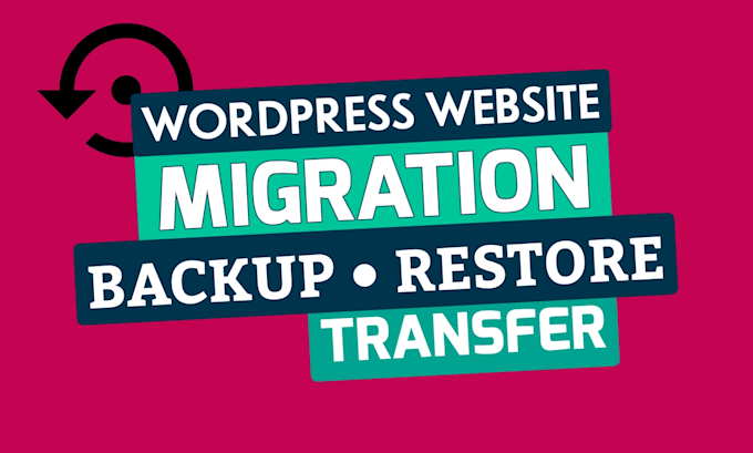 backup, migrate, transfer wordpress website to new host or domain
