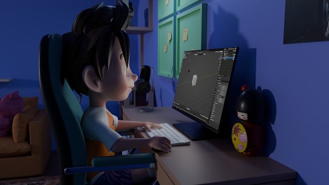 professional 3d character animation for films, cartoons, shorts