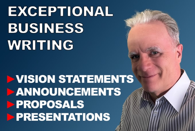 provide creative writing for business development