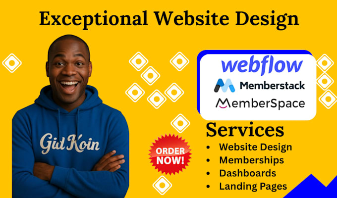 create webflow membership website or subscription site, memberstack, memberspace