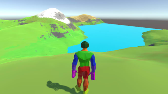 create a 3d or 2d game in unity for you