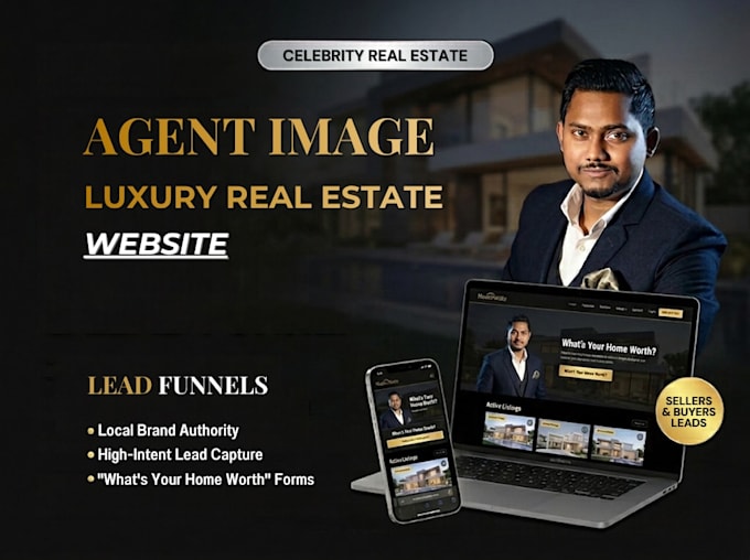 build luxury real estate idx website like agent image