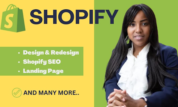 set up automated dropshipping shopify store or shopify website design