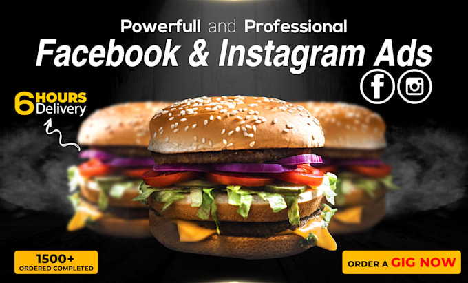design a professional facebook ads, instagram ads or cover