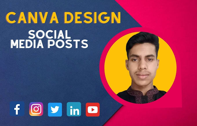 Design pro social media posts, canva templates by Riponreajul | Fiverr