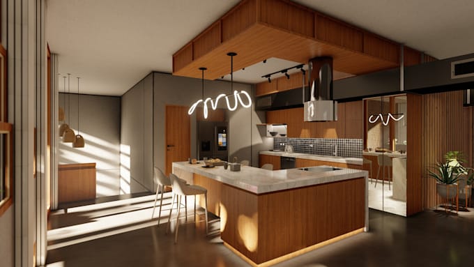 render your architectural project