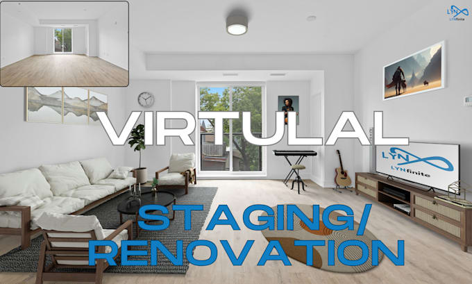 do modern virtual staging, virtual renovation for real estate