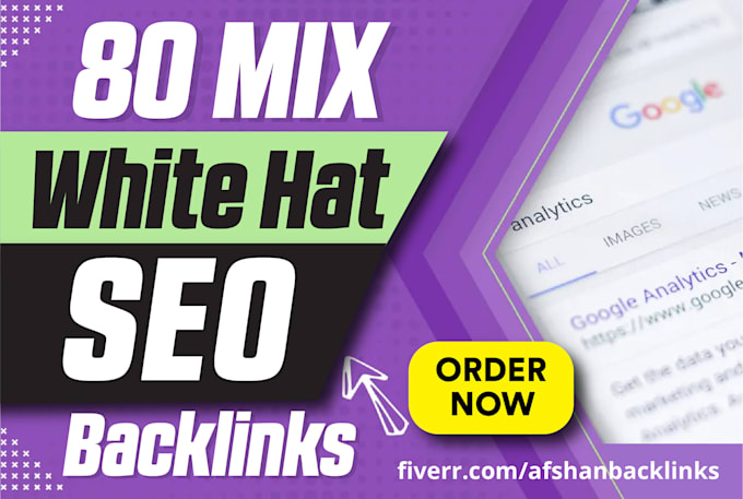 build 80 white hat contextual dofollow SEO backlinks