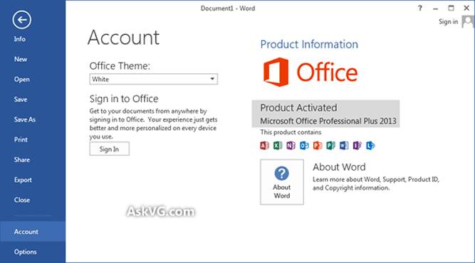 cannot activate ms office 2010